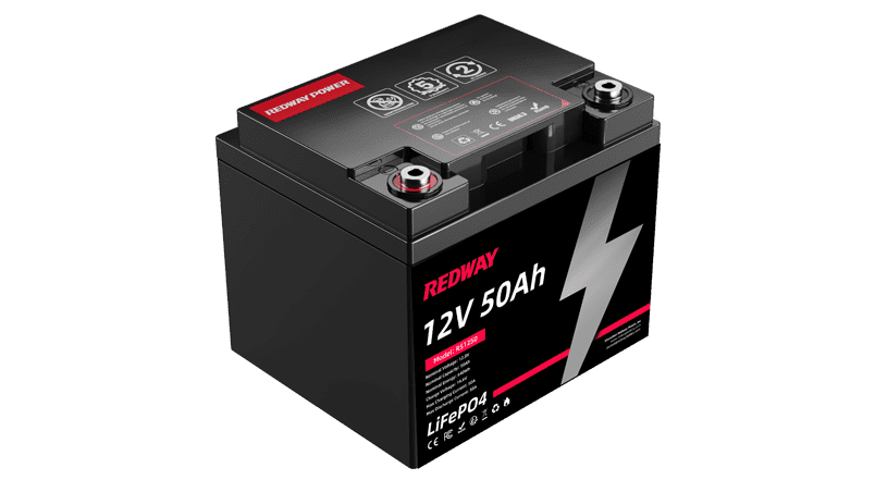 12V 50Ah Deep Cycle LiFePO4 Battery OEM/ODM Manufacturer
