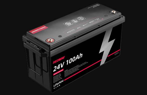24v 100ah lifepo4 rv battery oem factory