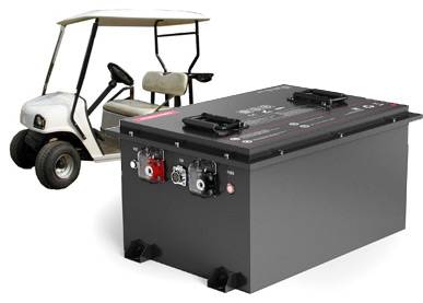 2-4 Wheels Electric Scooter / LSV / Golf Cart LiFePO4 Battery, 24V / 36V / 48V / 60V / 72V
