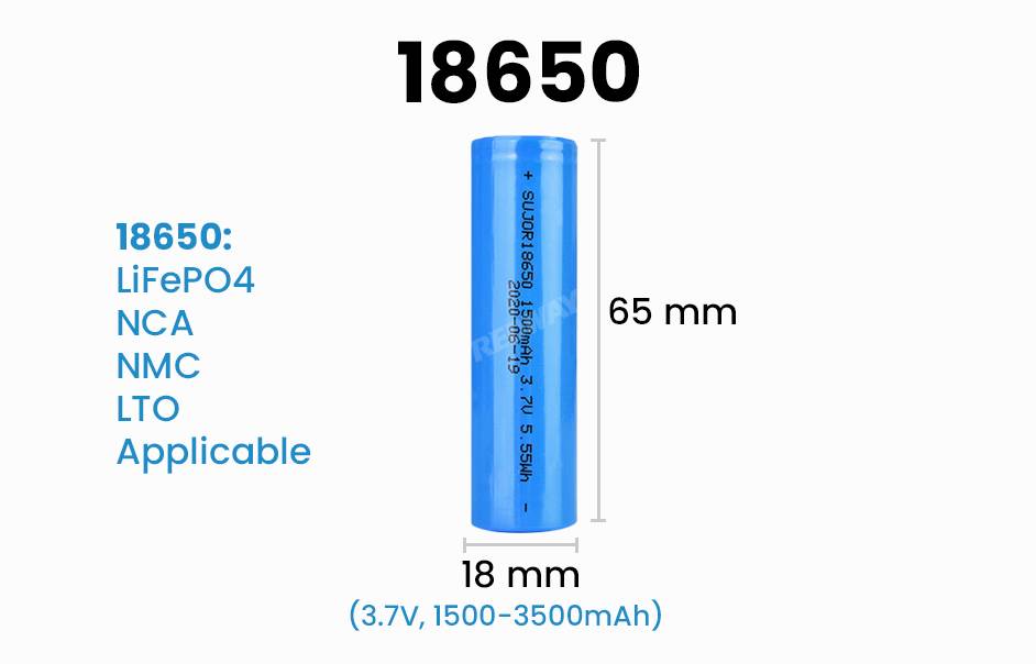 Best 18650 Battery Manufacturer (LiFePO4, NCA, NMC, LTO)