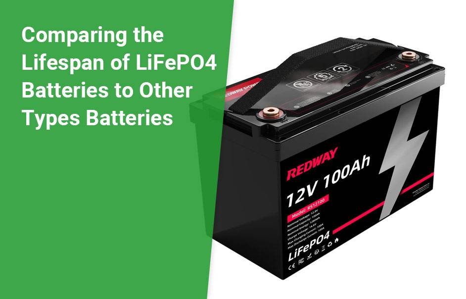 LiFePO4 Battery: Lifespan, Safety, Charging, Storage, Comparing the Lifespan of LiFePO4 Batteries to Other Types Batteries, 12v 100ah lifepo4 lfp battery