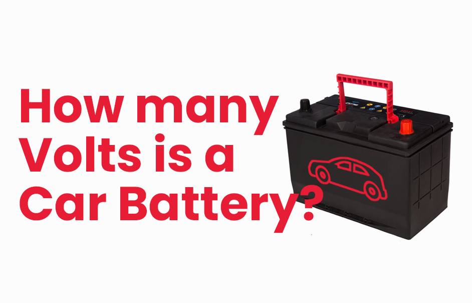 How many volts is a car battery?