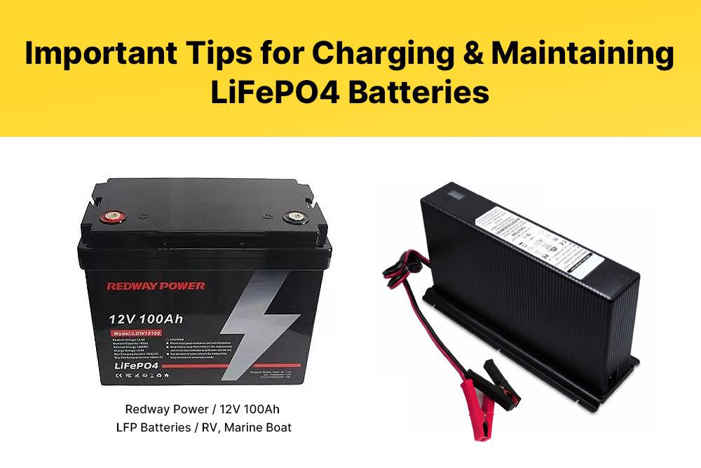 Important Tips for Charging and Maintaining LiFePO4 Batteries, Charging a LiFePO4 Battery: Step-by-Step Guide, 12v 100ah lifepo4 battery