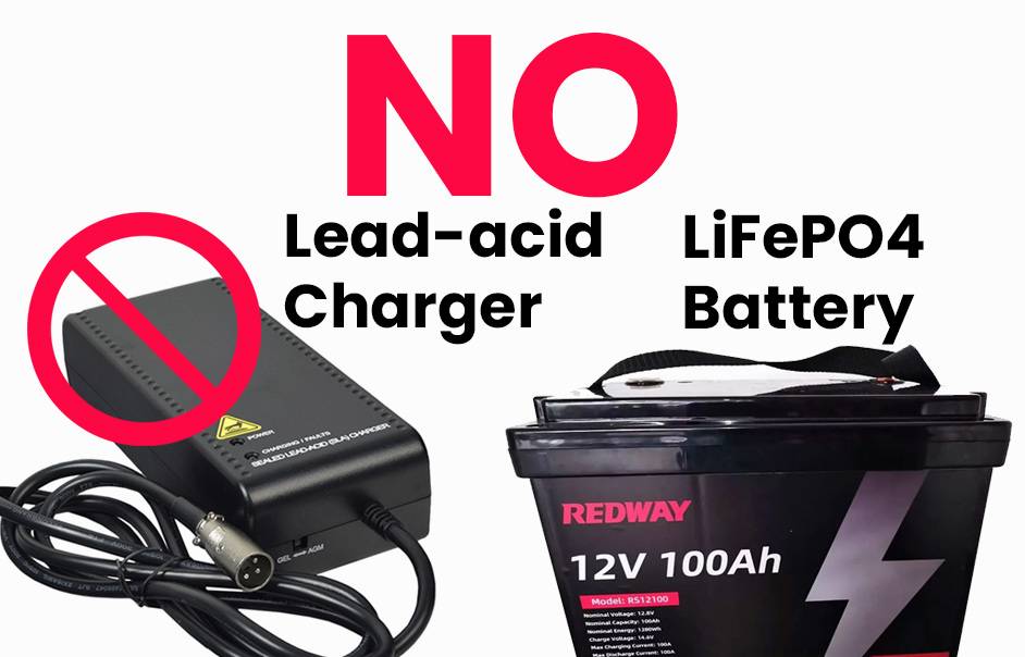Is it safe to charge a LiFePO4 battery with a standard charger?