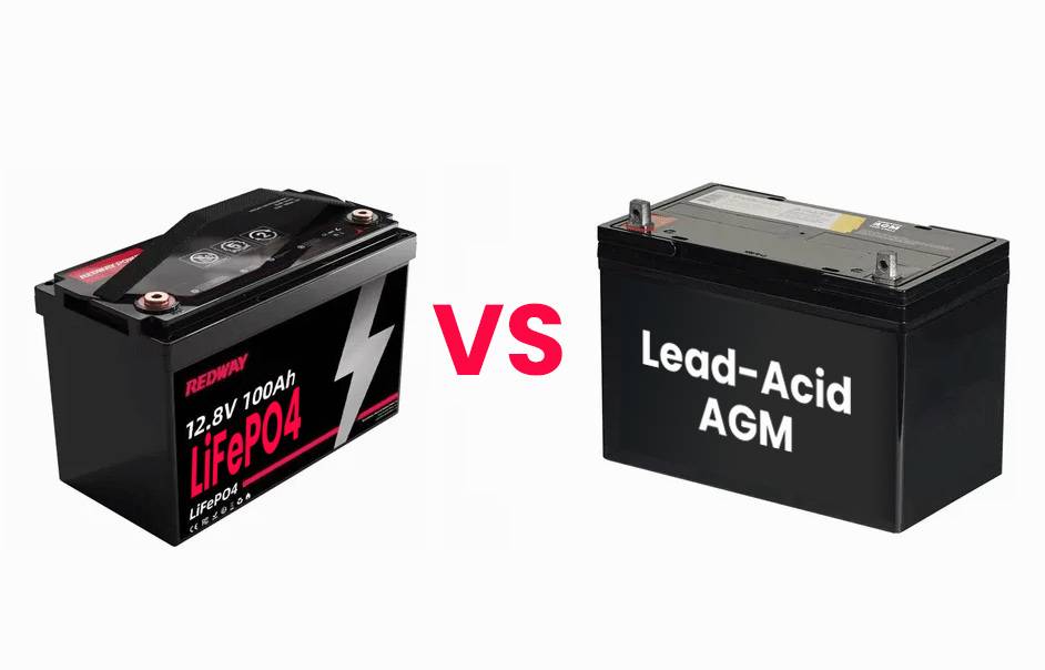 LiFePO4 vs Lead-Acid Batteries