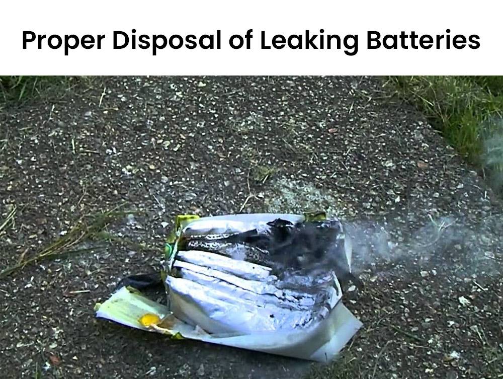 Proper Disposal of Leaking Batteries