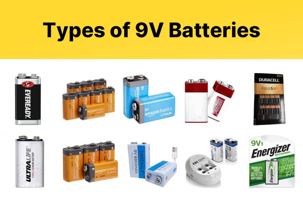 Types of 9 volt batteries, The Ultimate Guide To Understanding 9 Volt Battery