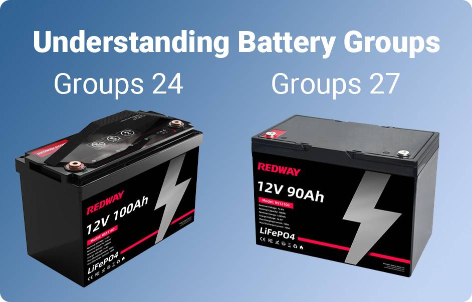 Group 24 vs 27 Batteries, 12v 100ah lifepo4 battery rv