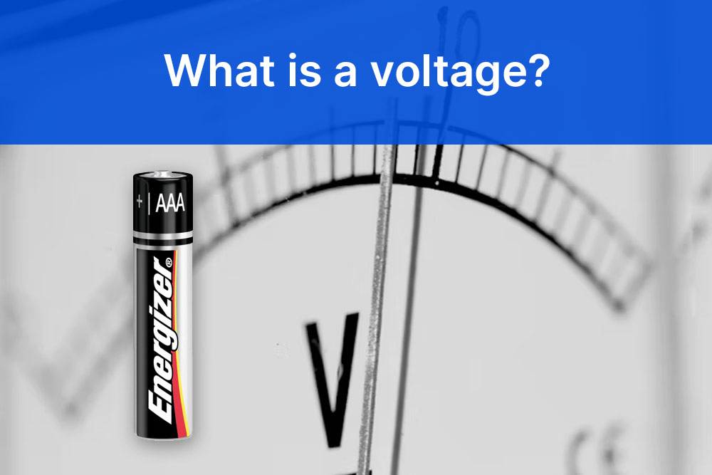What is a voltage and why does it matter? The voltage in an AAA battery