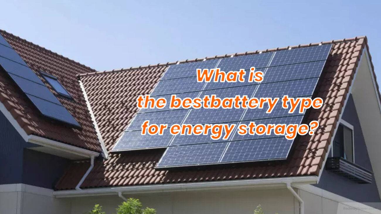 What is the best battery type for energy storage? ess