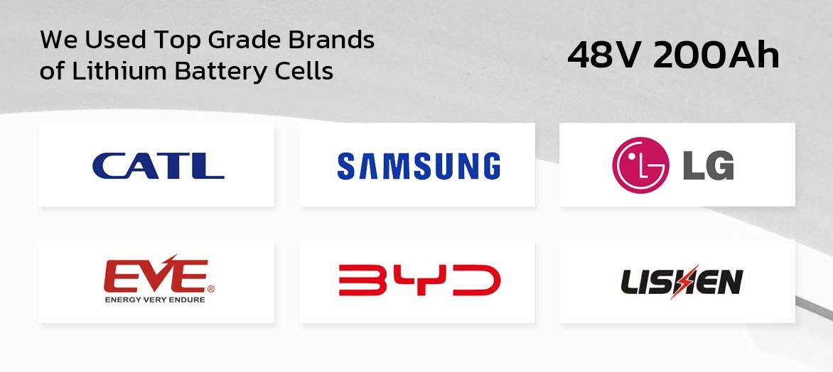 48v 200ah 228ah Towing Tractor Truck Lithium Battery CATL Samsung Cells