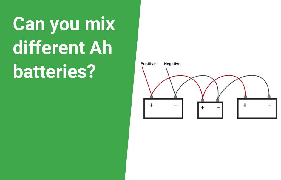 Can you mix different Ah batteries?
