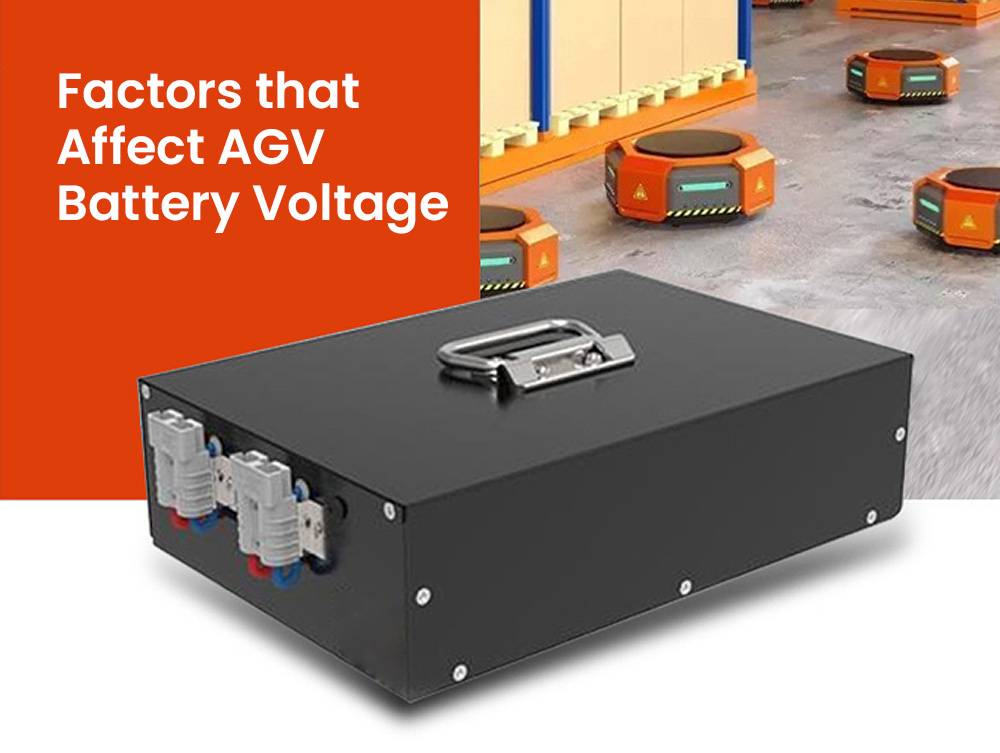 Factors that affect AGV battery voltage