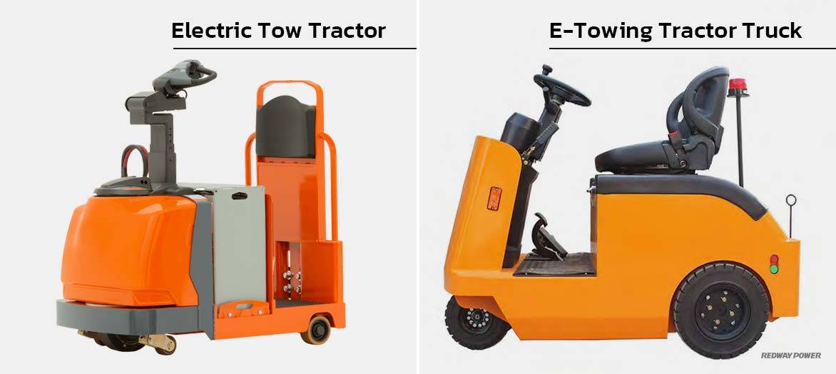 electric Towing Tractor Truck and tow tractor