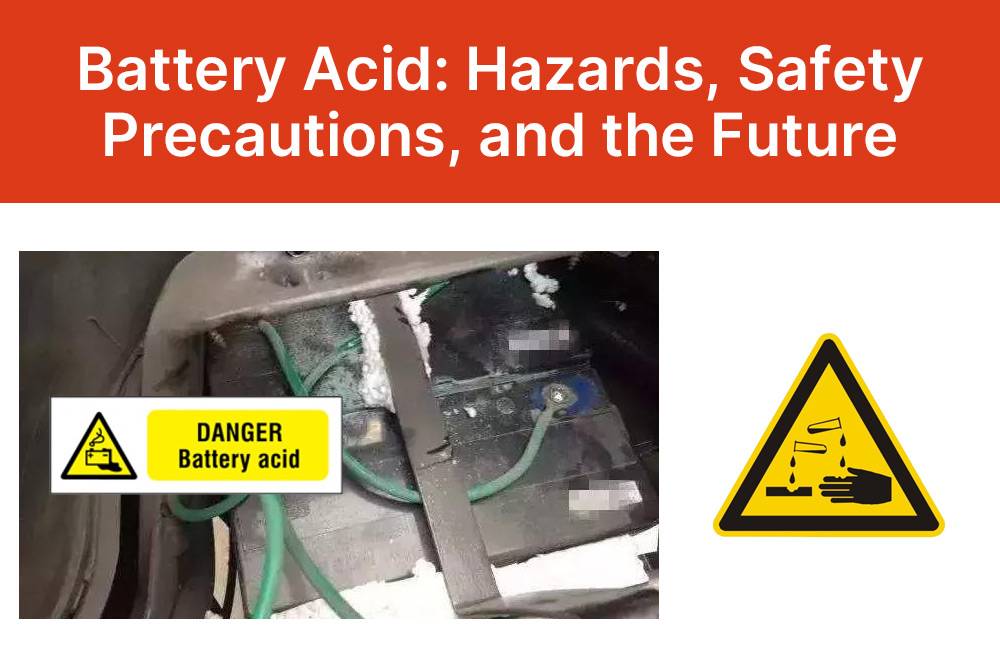 Battery Acid: Hazards, Safety Precautions, and the Future