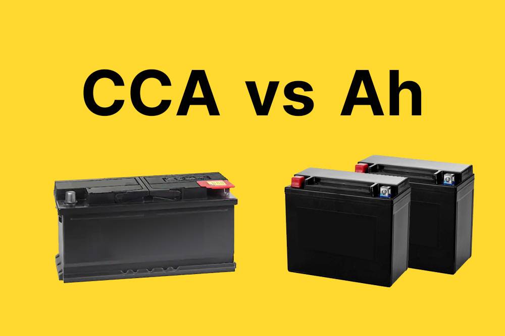 CCA vs Ah, Cold Cranking Amps (CCA) vs. Amp Hours (Ah)