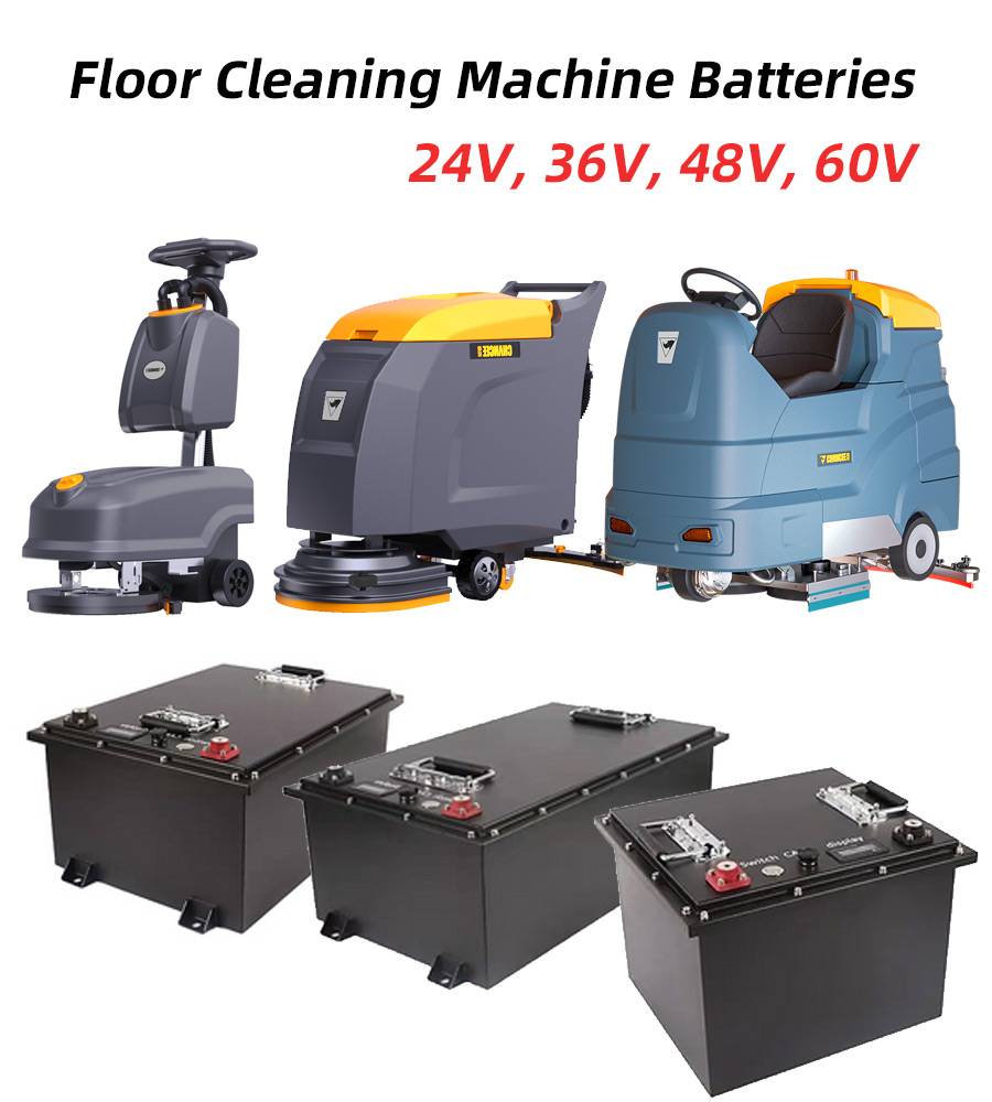LiFePO4 Floor Cleaning Machine Batteries Manufacturer