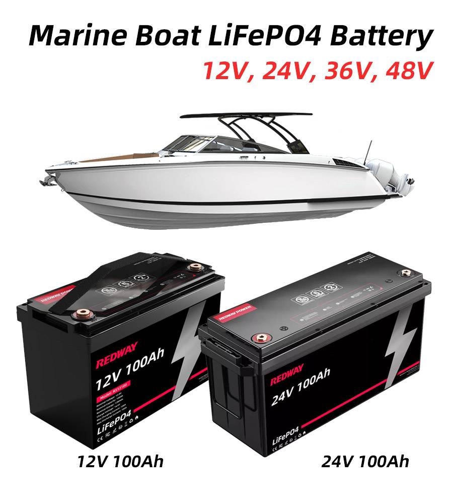 LiFePO4 Marine Batteries Manufacturer, 12v100ah lifepo4 battery 24v100ah lfp