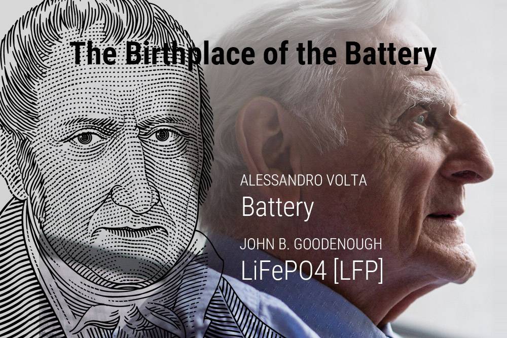How Did the Battery Evolve into Lithium-Ion Technology? John Goodenough lifepo4 lfp, Alessandro Volta