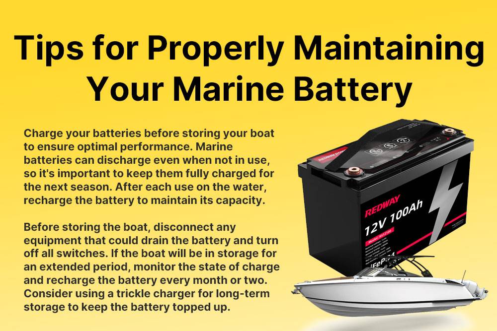 Tips for Properly Maintaining Your Marine Battery, RV Car battery vs Marine battery