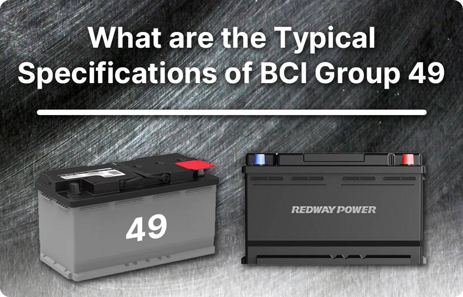 BCI Group 49 (H8, L5, 88L5) Batteries Full Coverage, What are the typical specifications of BCI Group 49 batteries?