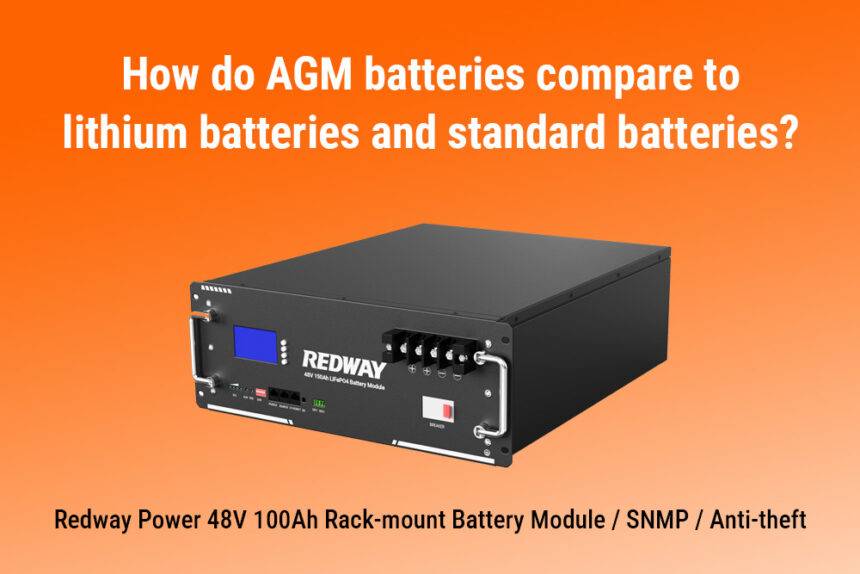 Come comprendere le batterie AGM guida completa Redway Power™