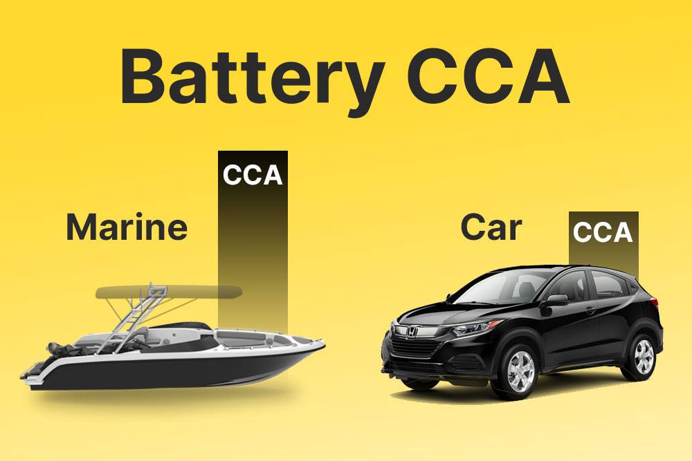 Marine batteries boast higher CCA than car batteries, Marine battery vs Car battery