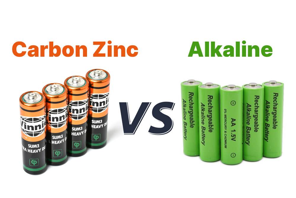 Carbon Zinc Batteries vs Alkaline Batteries, Which is Better?