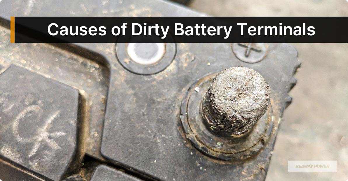 Causes of Dirty Battery Terminals