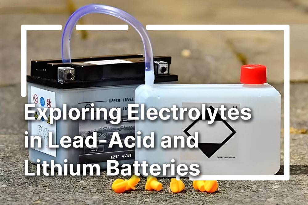 Exploring Electrolytes in Lead-Acid and Lithium Batteries: Composition and Applications