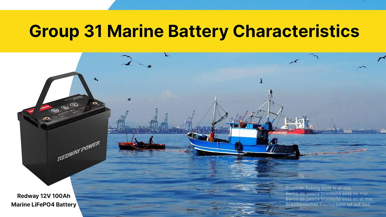 Group 31 Marine Battery Characteristics. Group 27 vs A Group 31 Marine Battery. 12v 100ah marine battery lifepo4