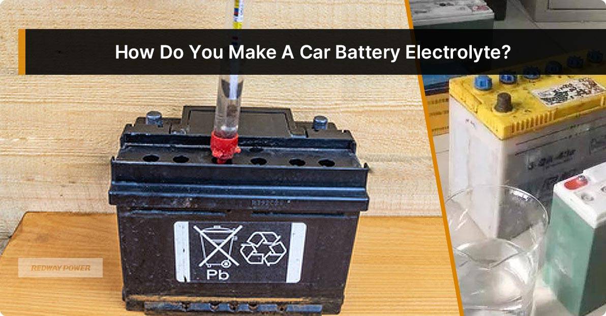 How Do You Make A Car Battery Electrolyte? Soda water to clean batteries