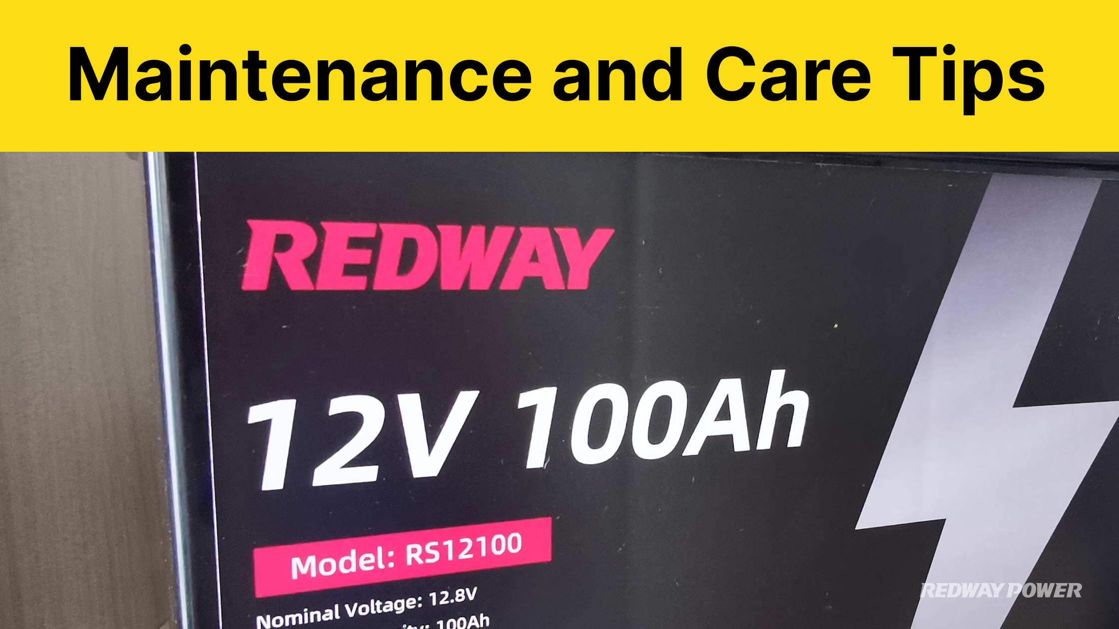 Maintenance and Care Tips. What Is A Marine Dual Purpose Battery? 12v 100ah lifepo4 marine battery redway