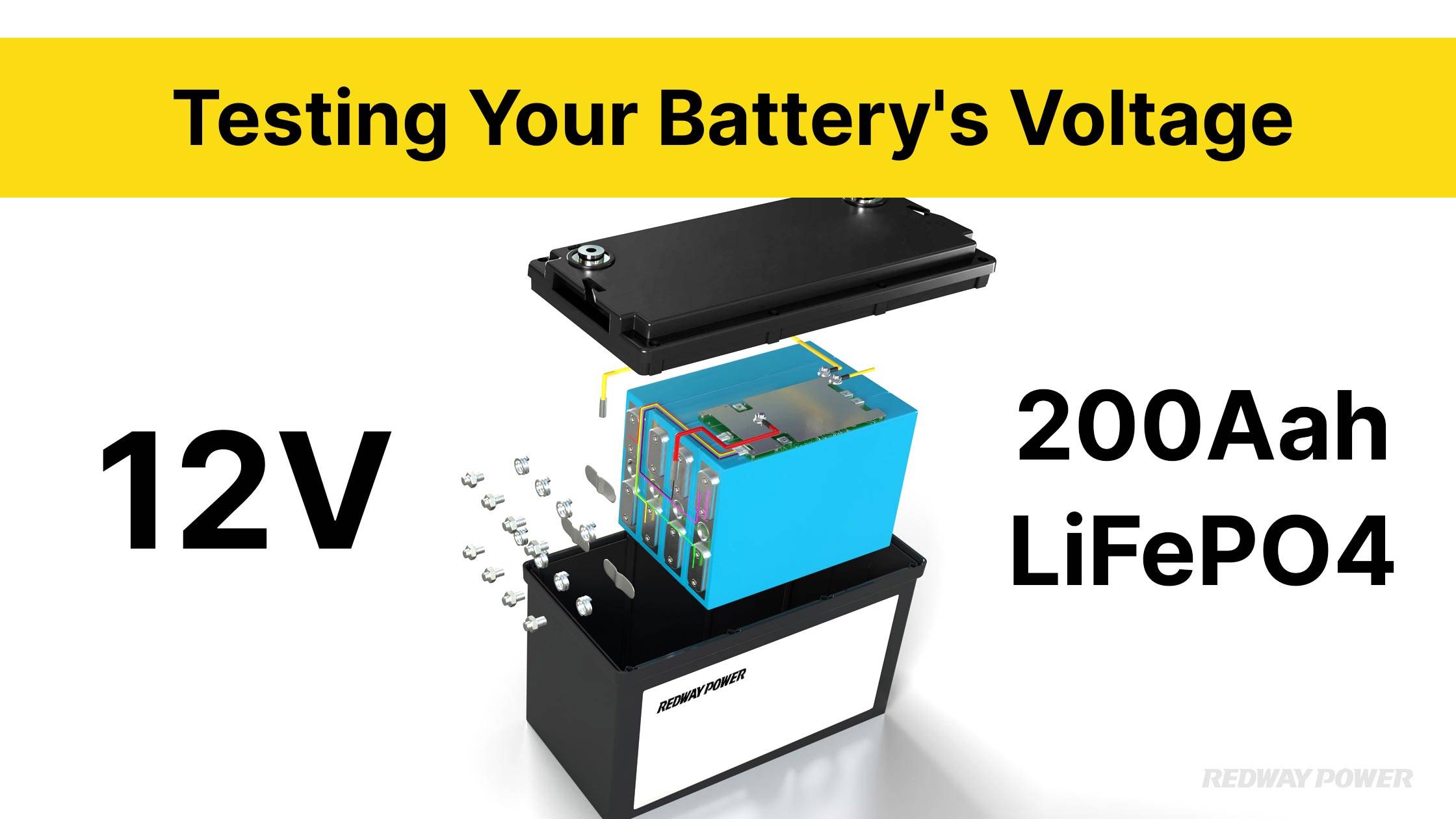 Testing Your Battery's Voltage. How Do I Know If My 12 Volt Battery Is Bad? 12v 200ah lifepo4 battery, rv battery