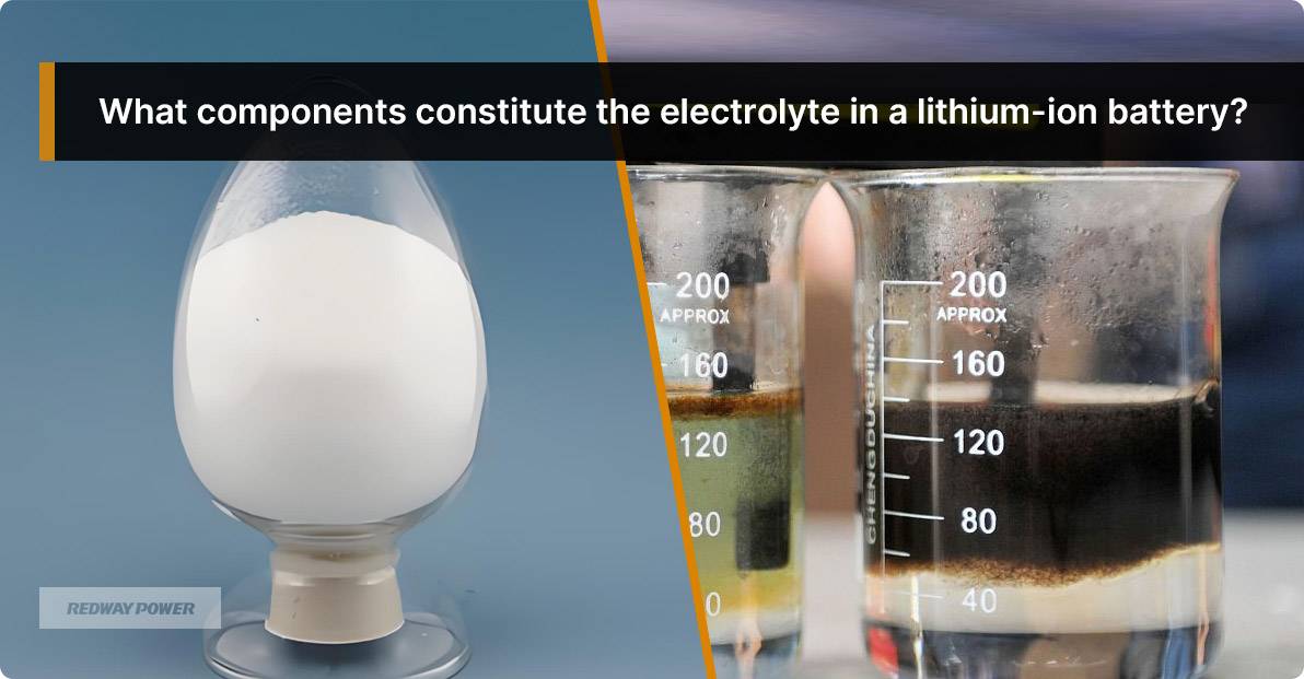 What components constitute the electrolyte in a lithium-ion battery? What is Battery Electrolytes?
