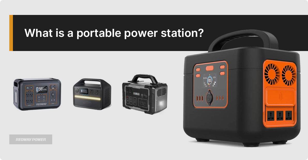 What is a portable power station?