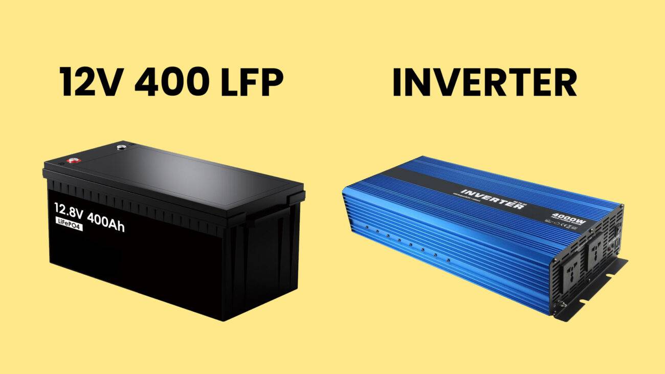Will one 12V 400 amp Lifepo4 battery work for a 4000W 12V inverter, or do I need a bigger battery?