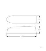 48V 20Ah E-Bike battery Hailong / redway