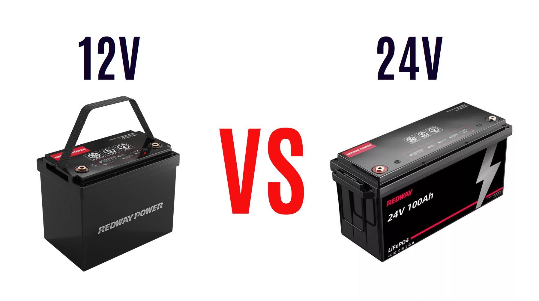 O que é considerado baixa tensão 12 V ou 24 V? Redway Power™