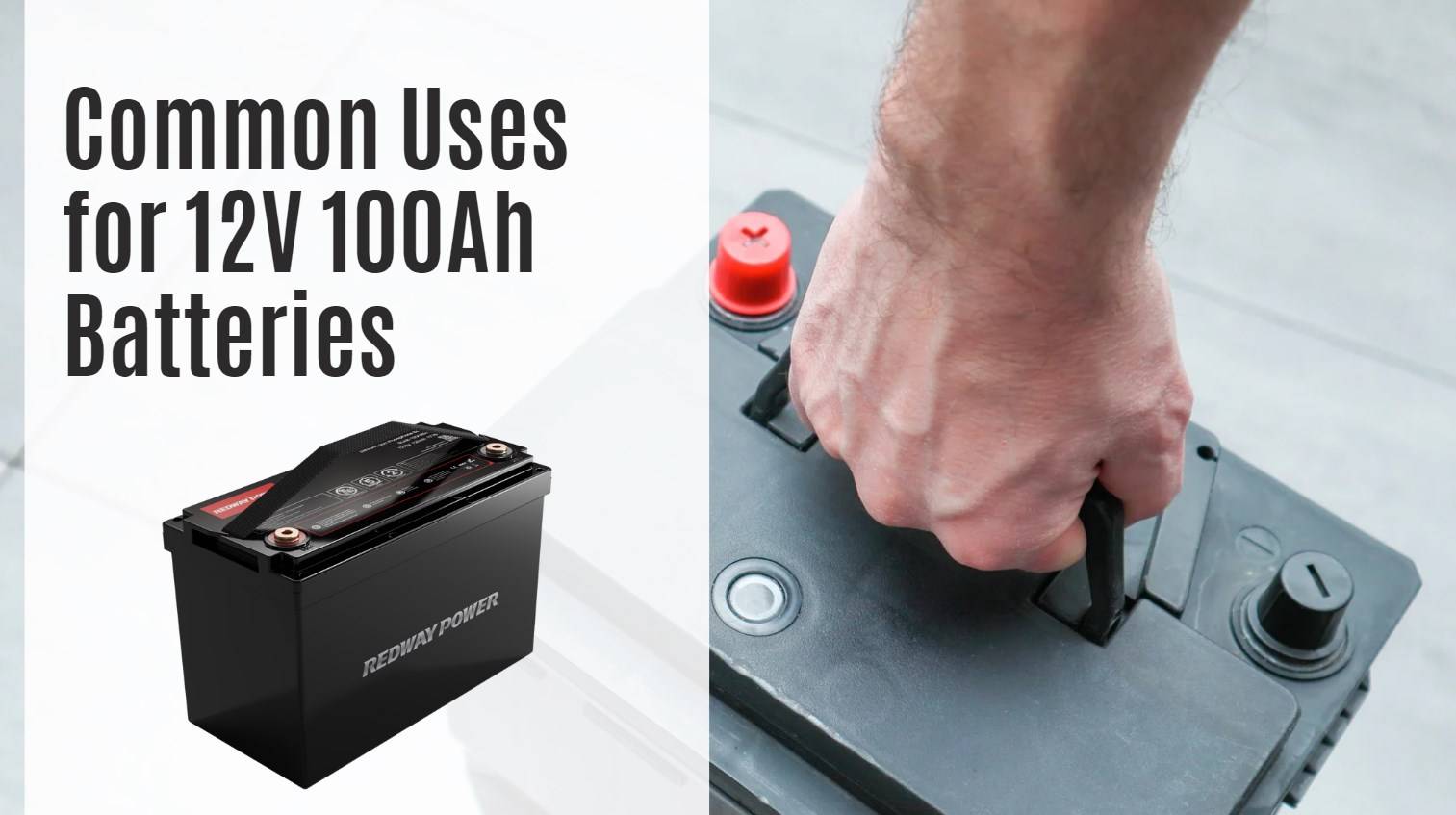 Common Uses for 12V 100Ah Batteries. 12v 100ah rv battery lfp