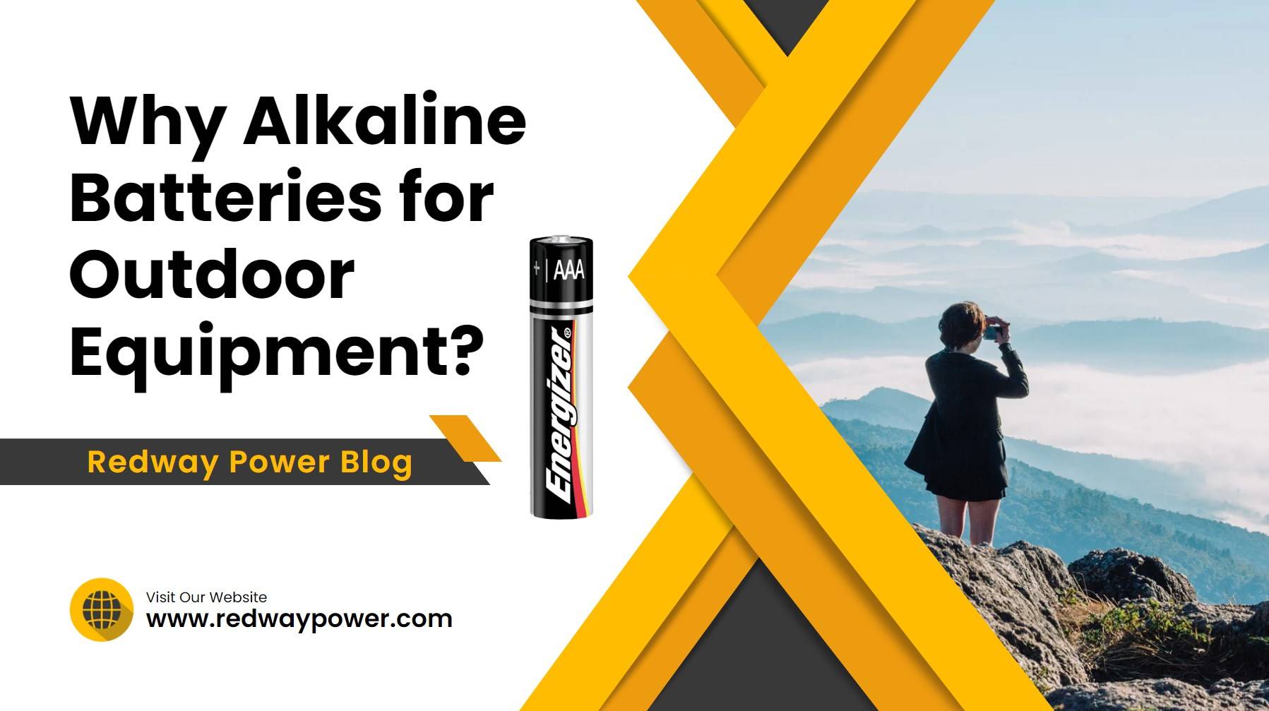 Why Alkaline Batteries for Outdoor Equipment?