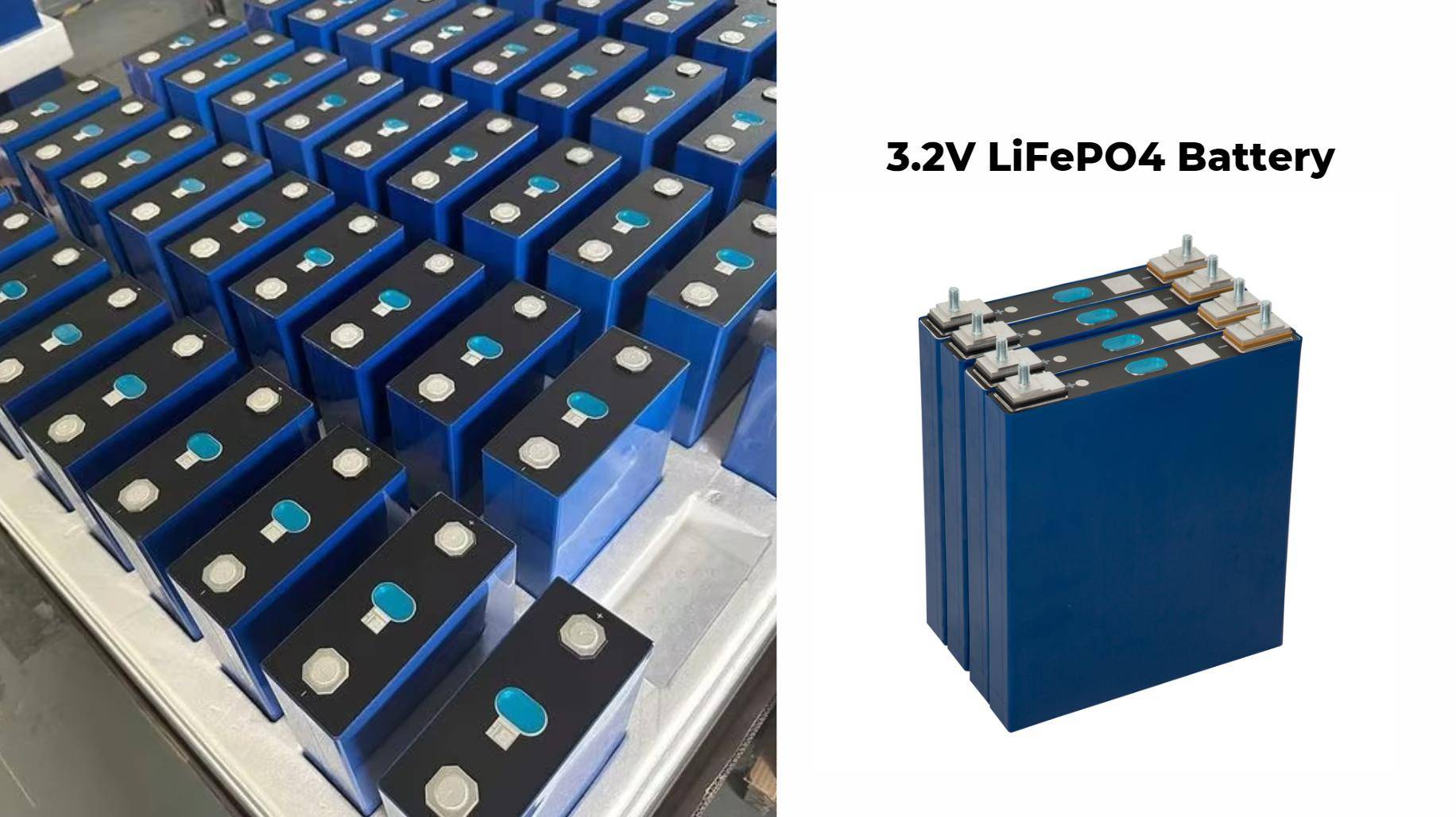 3.2V LiFePO4 Battery Charging and Discharging Functionality