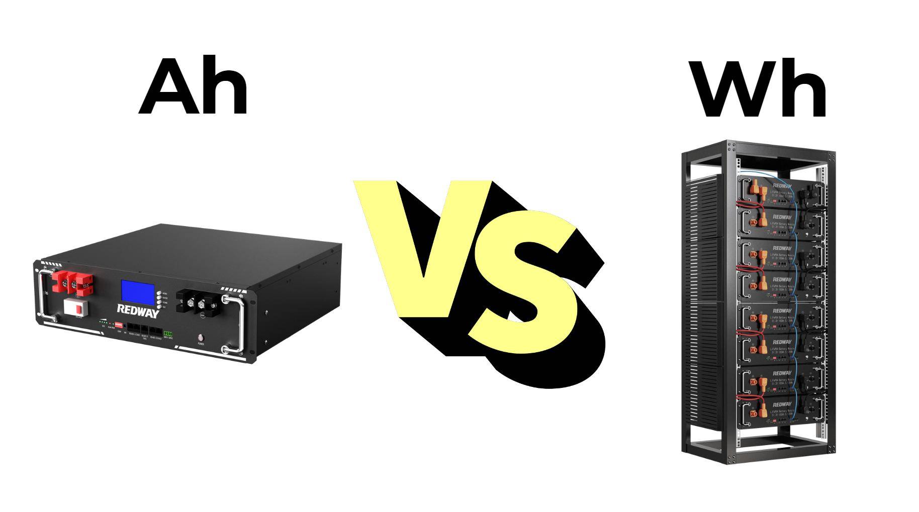 Conversion Between Amp Hours (Ah) and Watt Hours (Wh)