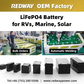 china lifepo4 battery factory oem for rv, marine, boat