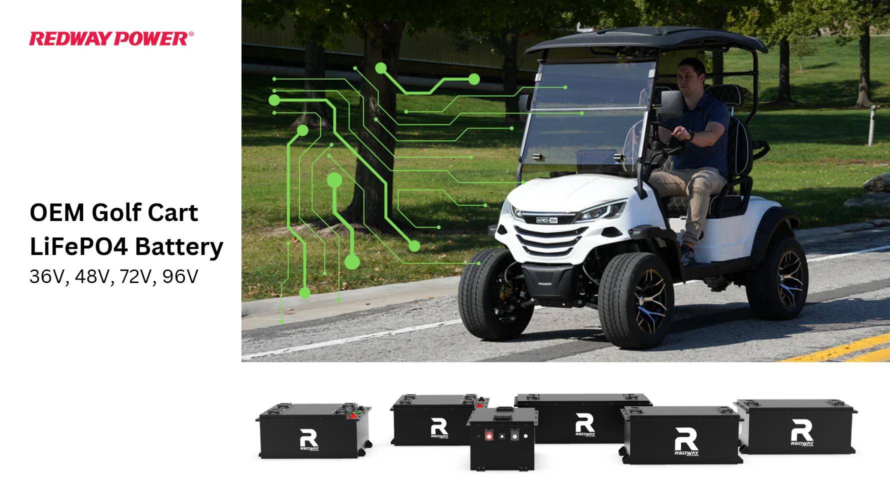 Why Is LiFePO4 the Future of Golf Cart Batteries?