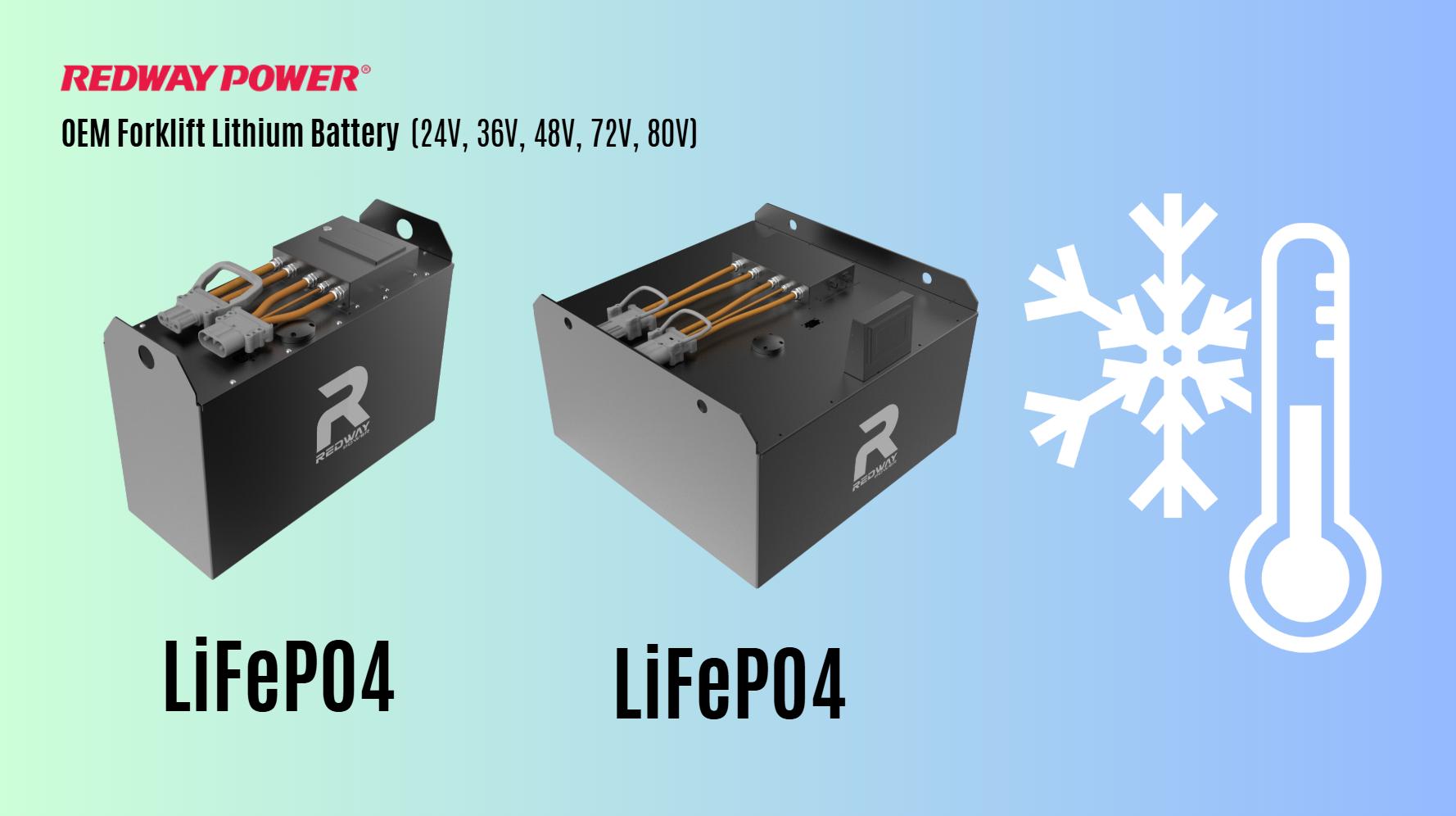 How Do LiFePO4 Forklift Batteries Perform in Extreme Cold Storage Conditions?