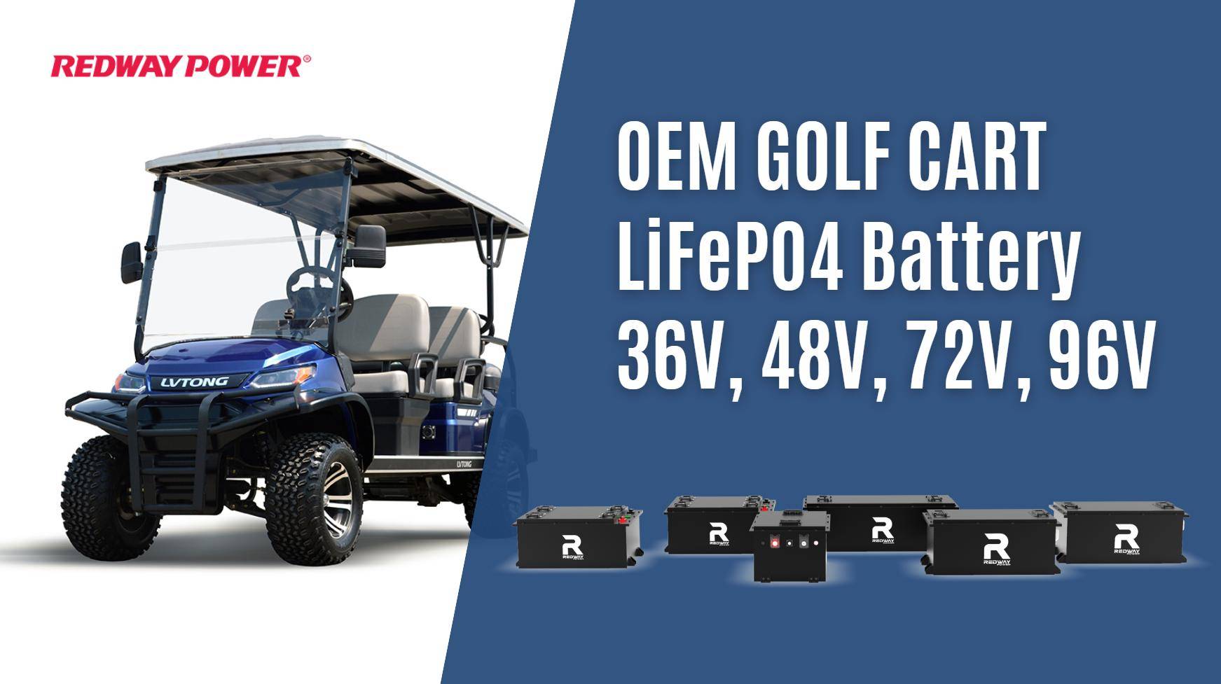 How Have Golf Cart Batteries Evolved from Lead-Acid to LiFePO4