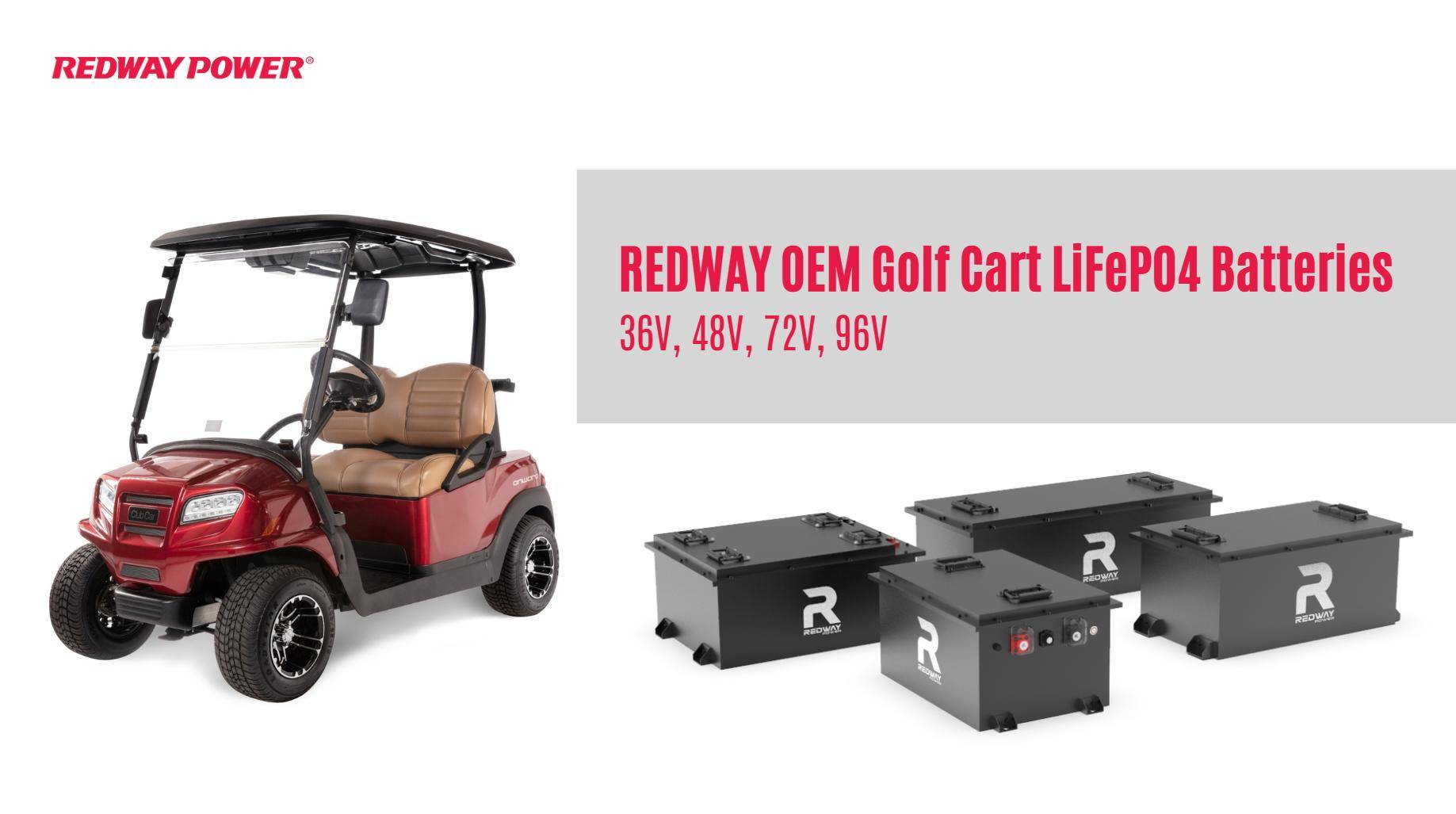 What Are OEM LiFePO4 Golf Cart Battery Solutions?
