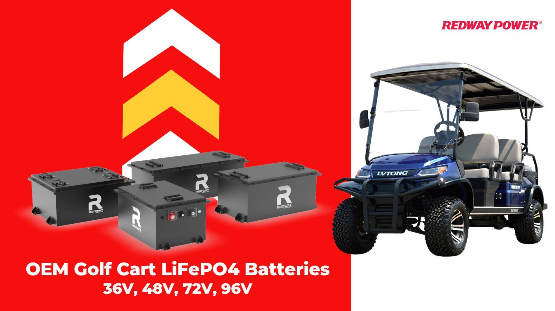 How Do LiFePO4 Batteries Enhance Golf Cart Performance with High Energy Density?