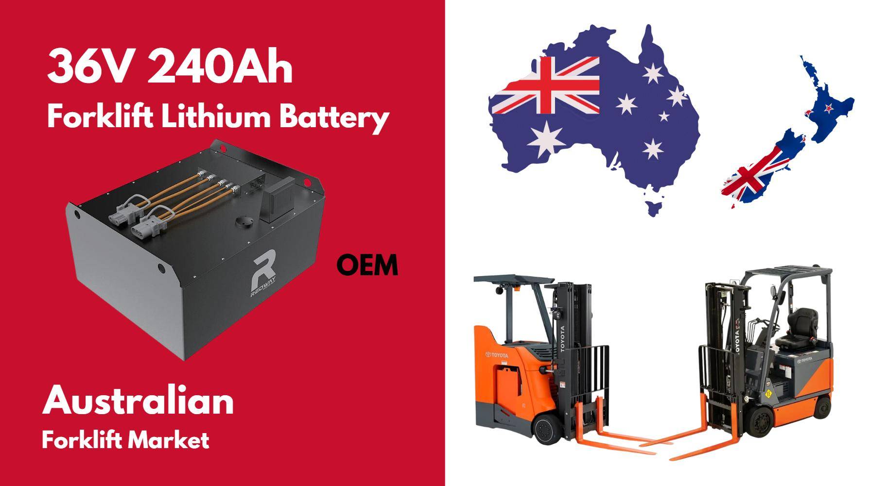 Best for Australian Mining, Redway 80V 420Ah Rugged Forklift Battery